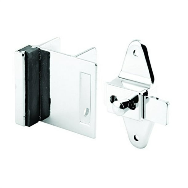 Sentry Supply 650-2864 Two Piece set Inswing latch Emergency Entrance Pack of 1 Chrome Plated Zamak ADA Compliant 
